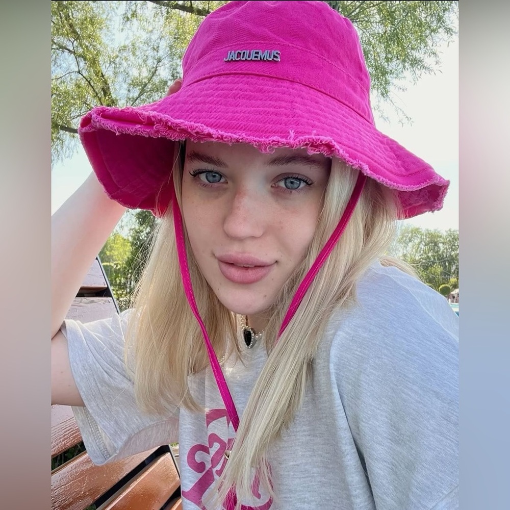 Jacquemus Pink Bucket Hat